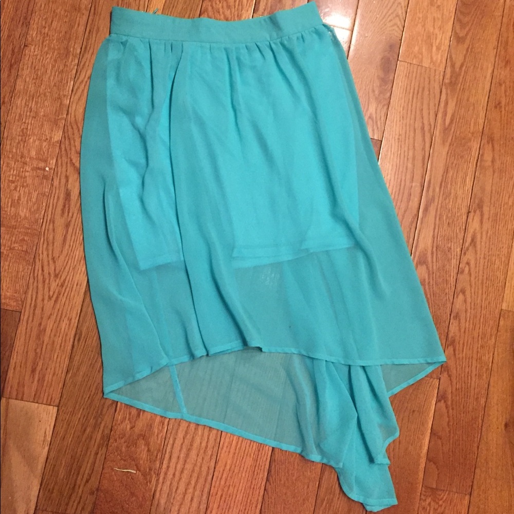 High low skirt